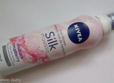 Nivea Jedwabisty mus do mycia ciała rabarbar i malina | Z mojej strony lustra - blog kosmetyczny