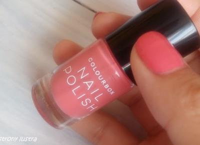 Z mojej strony lustra: Oriflame Colourbox lakier do paznokci Soft Pink