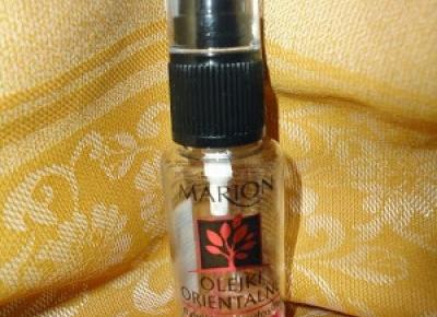 Z mojej strony lustra: Marion olejki orientalne - migdały, dzika róża