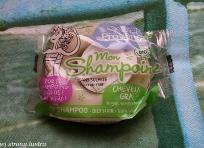 Z mojej strony lustra: Organiczny szampon w kostce Secrets de Provence (włosy przetłuszczające się)