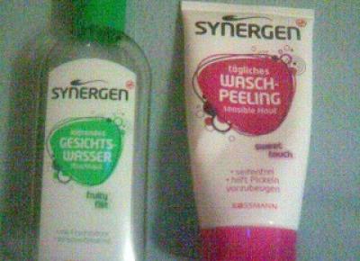 Z mojej strony lustra: Synergen - płyn do mycia twarzy i peeling