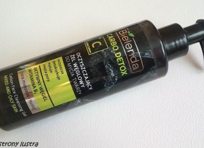 Bielenda Carbo Detox Oczyszczający żel węglowy do mycia twarzy | Z mojej strony lustra - blog kosmetyczny