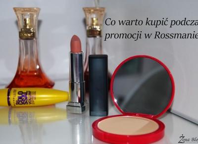 Zona Bloguje - swiat okiem kobiety: Promocja Rossmann -49% lub -55% Co warto kupic?