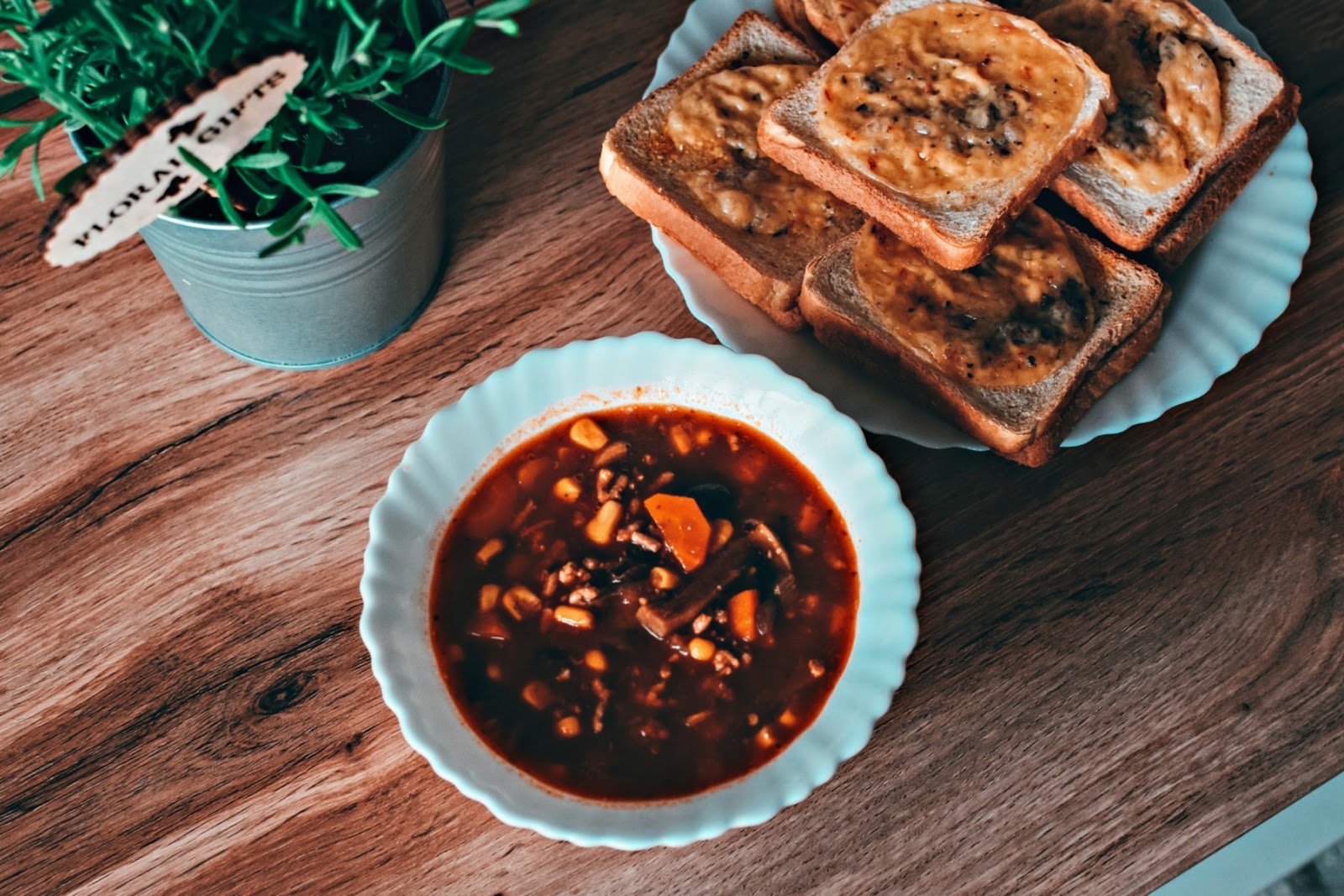 Zupa meksykańska z mięsem - Związek na patelni