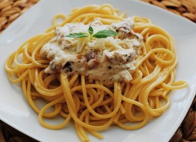 Spaghetti Carbonara - Związek na patelni