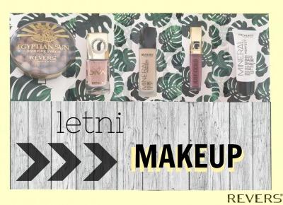 KLAAUDINESS: LETNI MAKEUP | REVERS COSMETICS