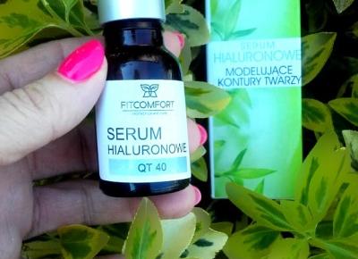 Serum hialuronowe z QT40 modelujące owal twarzy | A Cup of Lifestyle