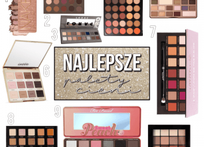 LEVOGUES by Adrienne: NAJLEPSZE PALETY CIENI DO POWIEK | BEST EYESHADOW PALETTES