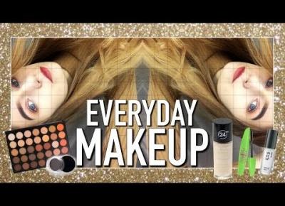 CODZIENNY MAKIJAŻ KRYJĄCY TRĄDZIK | ACNE COVERAGE GLAM EVERYDAY MAKEUP