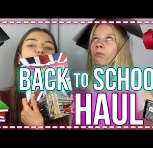 BACK TO SCHOOL:HAUL ft. Zuzia!