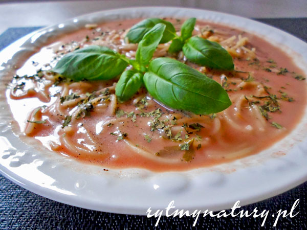 Zupa pomidorowa niezwykle szybka, prosta i zdrowa! - Rytmy Natury