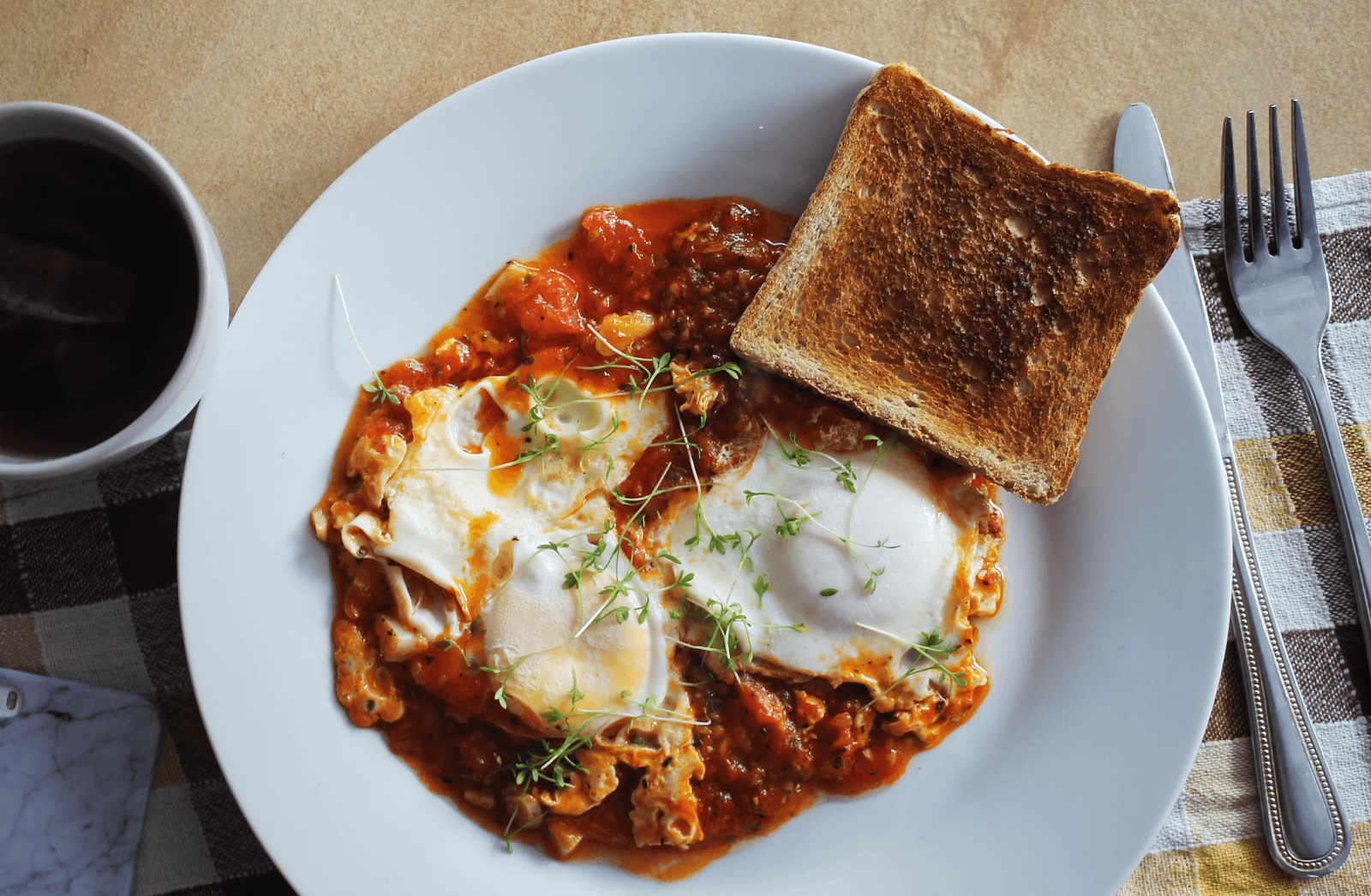 SZAKSZUKA Z CHILLI | VEGE BREAKFAST - agnieszka czech