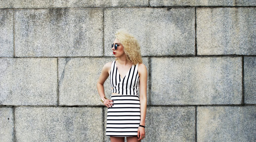 Wedding outfit // striped jumpsuit | Ajson Serwus