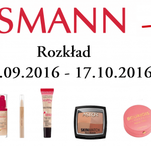Promocja -49% Rossmann - ROZKŁAD 30.09.2016-17.10.2016 - Aleksandra Ciszewska