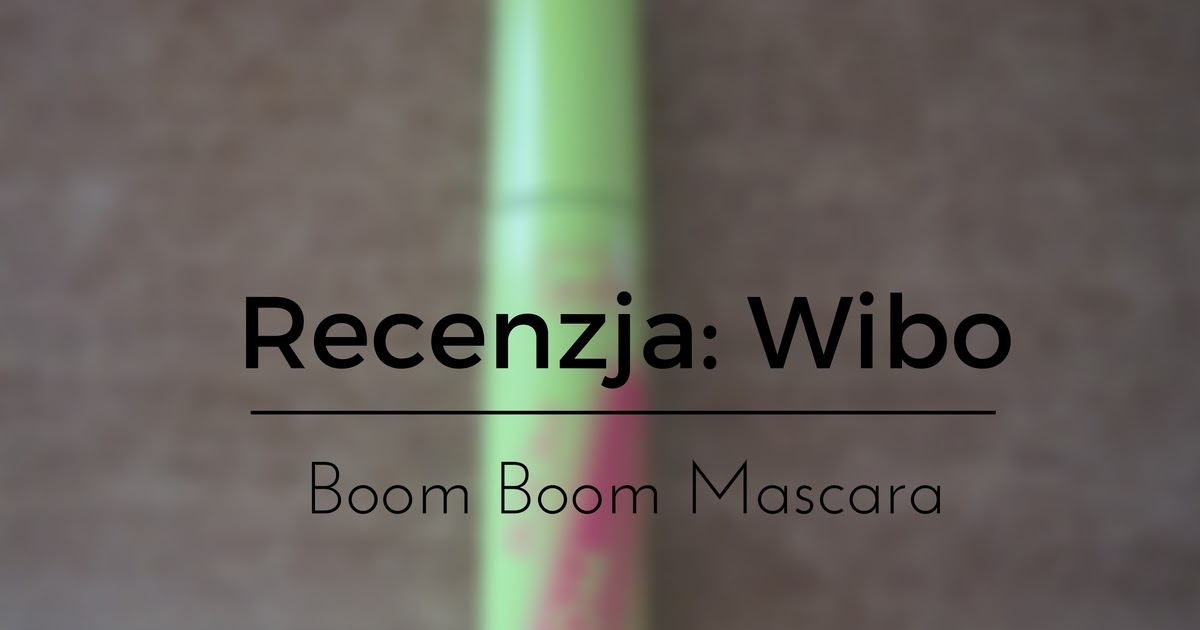 Wibo BOOM BOOM MASCARA | Alice in wonderland