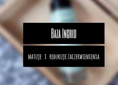 Baza Zielona Ingrid- Matuje i redukuje zaczerwienienia - Alice in wonderland