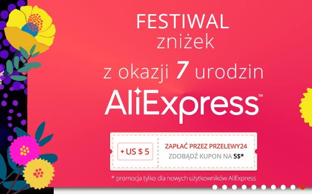 Wyprzedaż urodzinowa na Aliexpress - Aliholik.pl