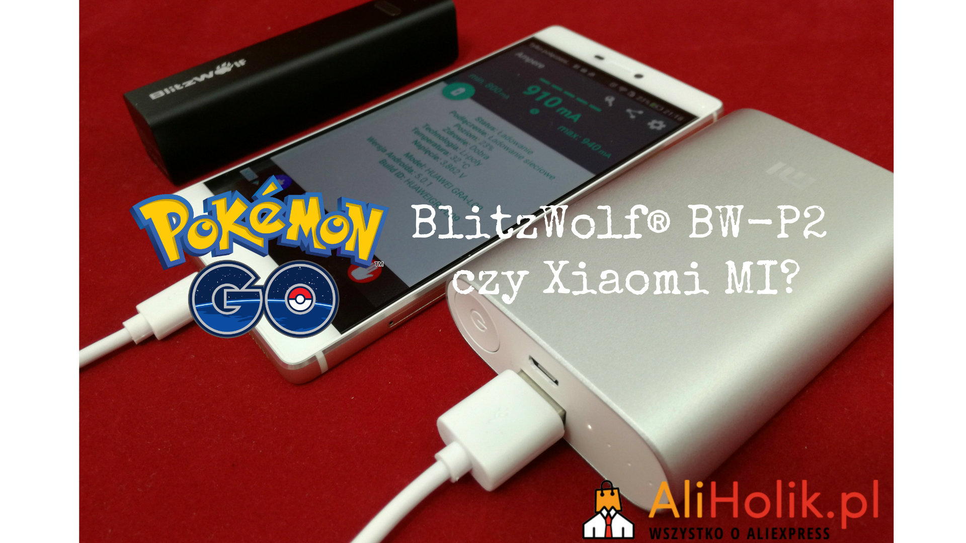 Powerbank Xiaomi i BlitzWolf® BW-P2 z Banggood - Recenzja - Aliholik.pl