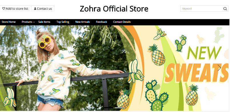 Polska marka Zohra Official Store na AliExpress - Aliholik.pl