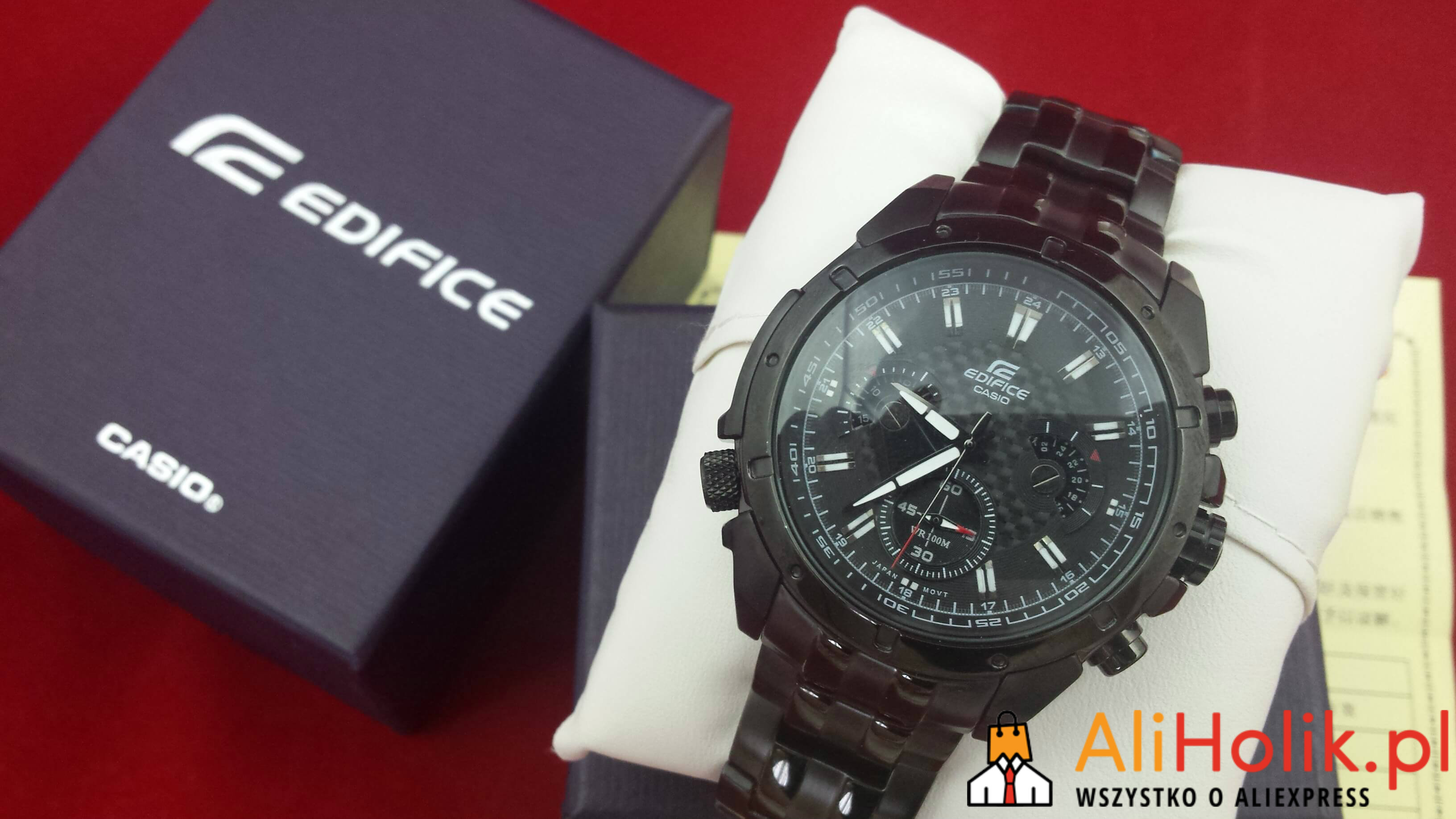 Zegarek Casio Edifice z Aliexpress - Recenzja - Aliholik.pl