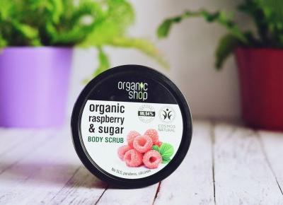 MERLOCZEK : Organic Shop Organic Raspberry & Sugar Body Scrub