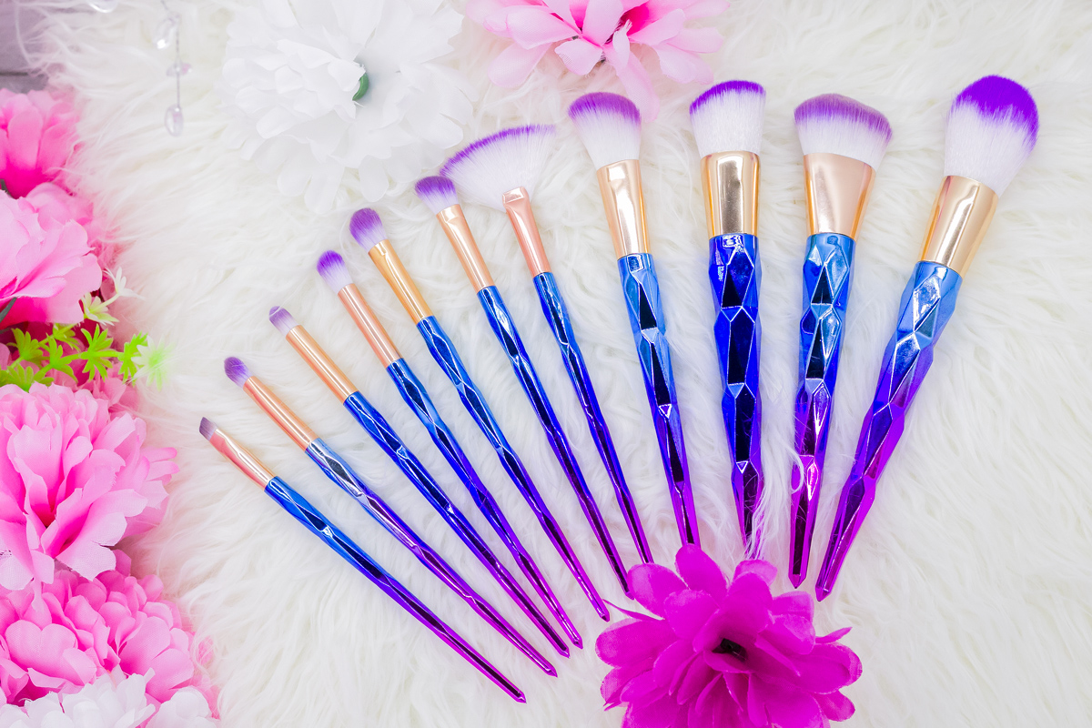 Pędzle do makijażu Unicorn brushes - Jednorożcowe pędzle | FEMMIND.pl