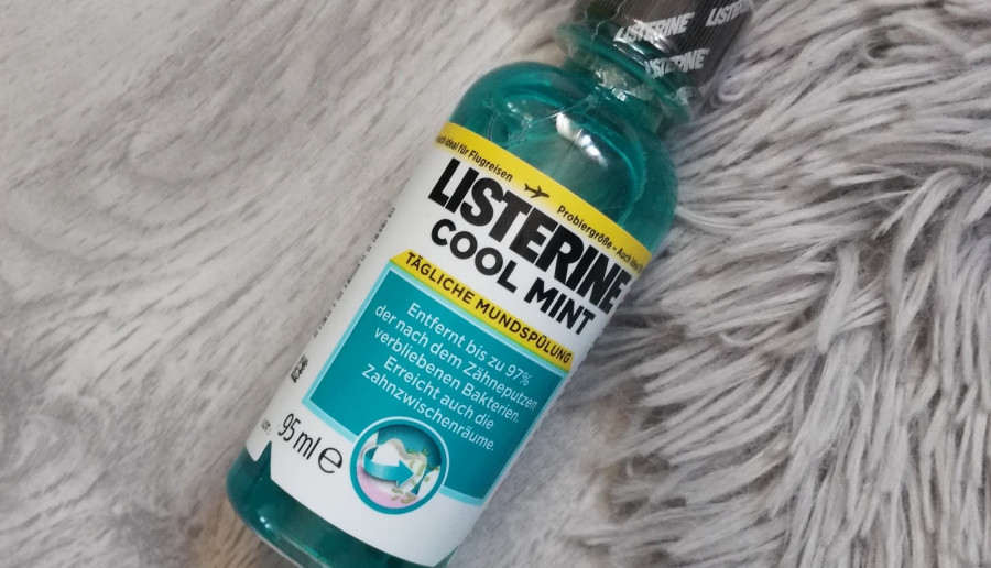 Listerine - Płyn do płukania jamy ustnej, Cool Mint.