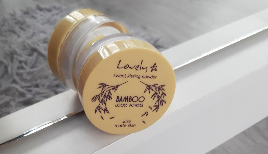 Lovely - Puder do twarzy, Bambusowy, Bamboo Loose Powder.