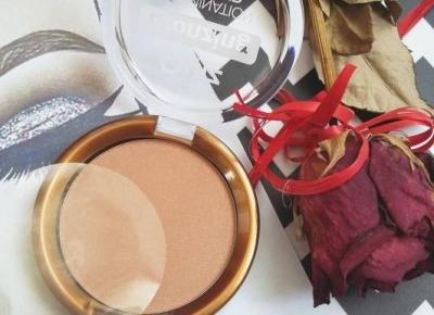 Bronzer z drobinkami