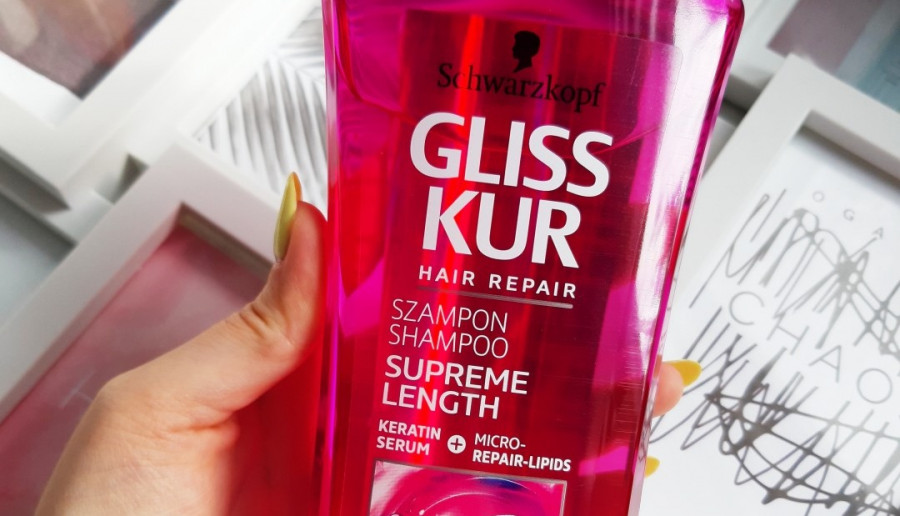 Schwarzkopf - Gliss Kur, Supreme Length, Szampon do włosów długich.