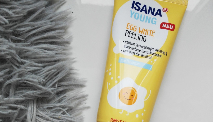 Isana Young - Peeling do twarzy, Egg White