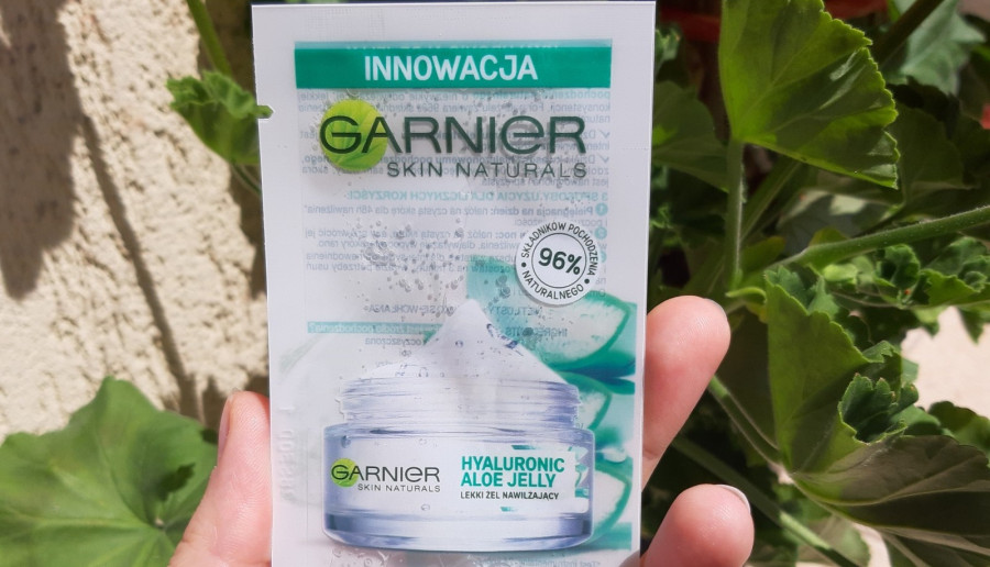 Garnier - Skin Naturals, Hyaluronic Aloe Jelly, Żel do twarzy, Lekki, Nawilżający.