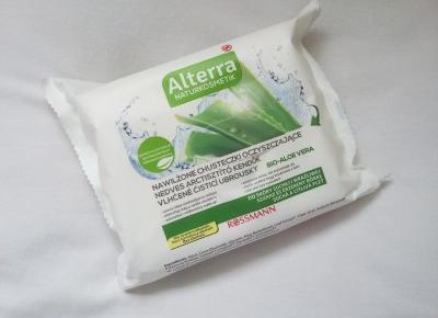 Chusteczki nawilżane - aloesowe
