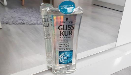 Schwarzkopf - Gliss Kur, Purify & Protect, Szampon do włosów przetłuszczających się, przeciążonych zanieczyszczeniami.