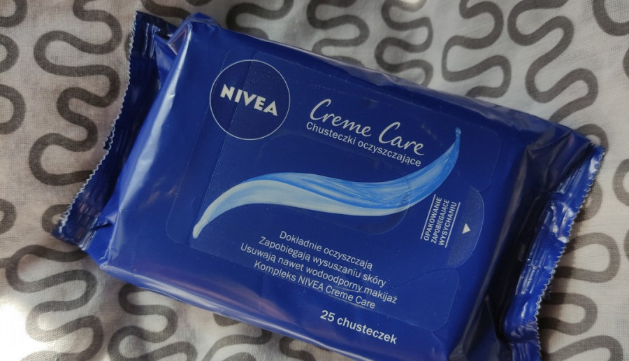 Nivea - Chusteczki oczyszczające, Creme Care.