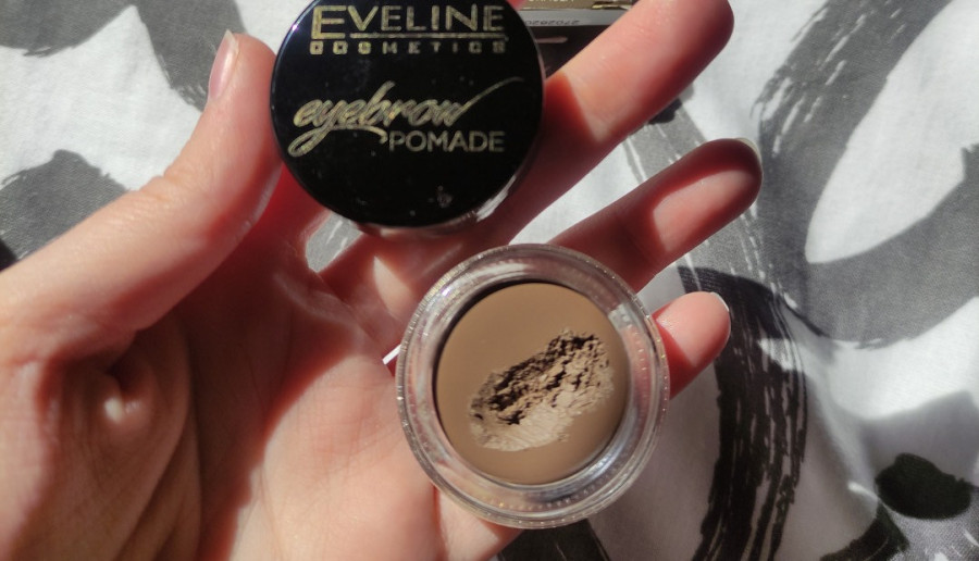 Eveline - Eyebrow Pomade, Pomada do brwi, Wodoodporna, Soft Brown.