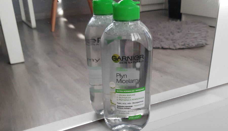 Garnier - Skin Naturals, Płyn micelarny 3w1, Skóra normalna i mieszana.