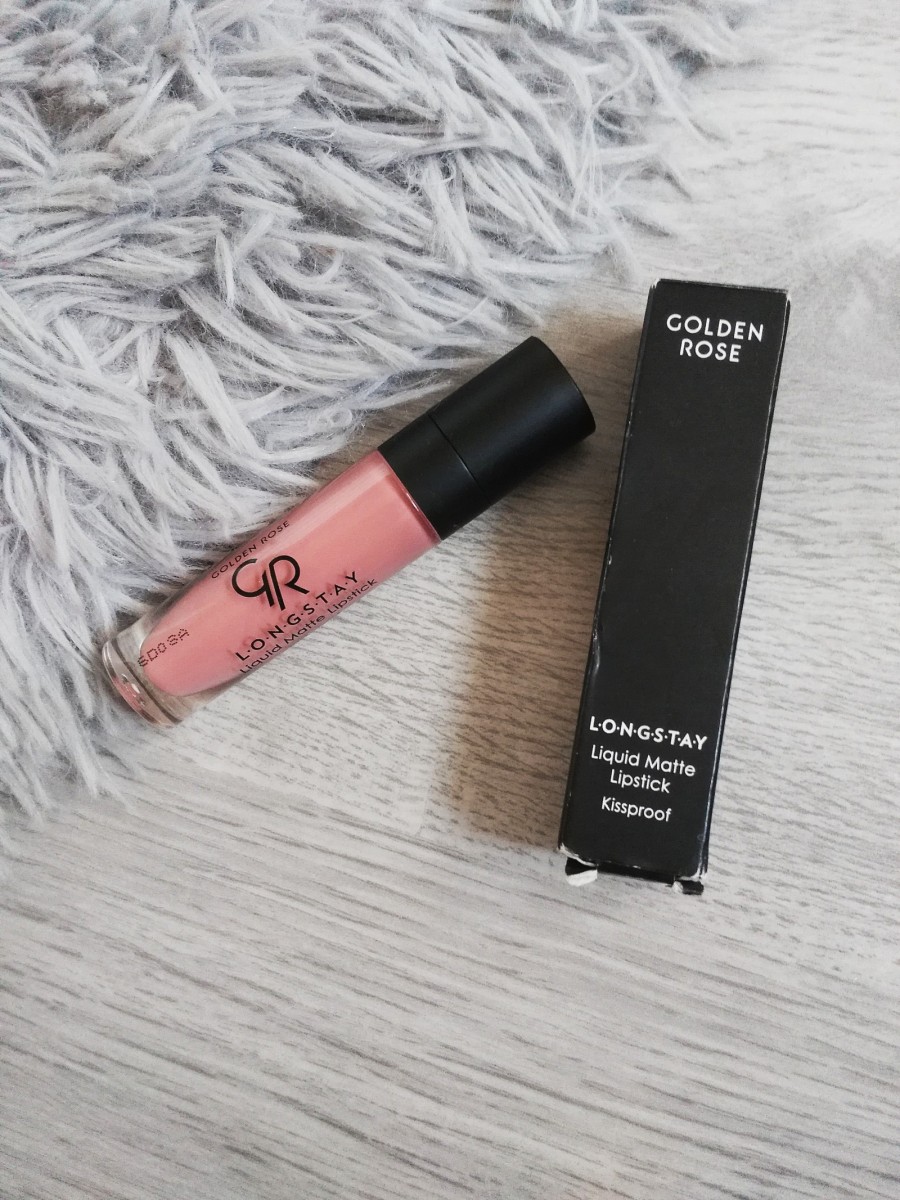 Golden Rose - Longstay Liquid Matte Lipstick, Pomadka do ust w płynie.