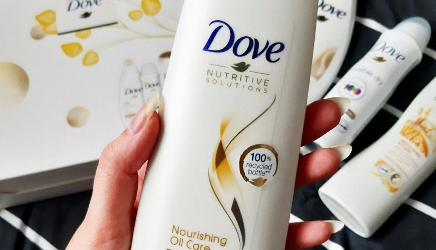 Dove - Nutritive Solutions, Szampon do włosów, Nourishing Oil Care.