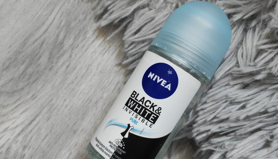 Nivea - Antyperspirant w kulce, Black & White, Invisible, Pure.