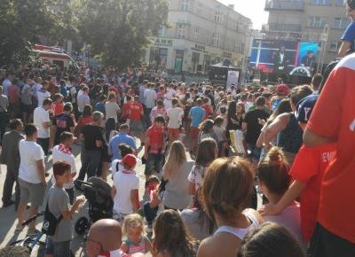 Oglądałam mecz na strefie kibica!