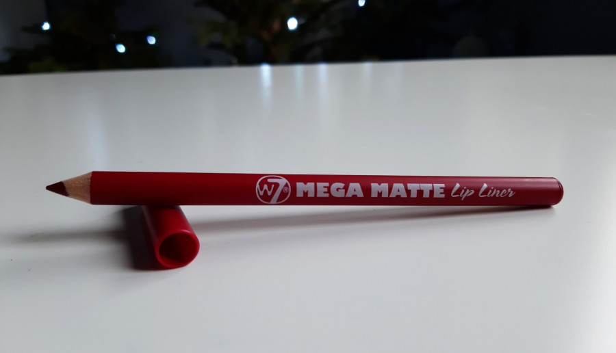 W7 - Mega Matte Lip Liner, Konturówka Do Ust, Matowa, Czerwona.