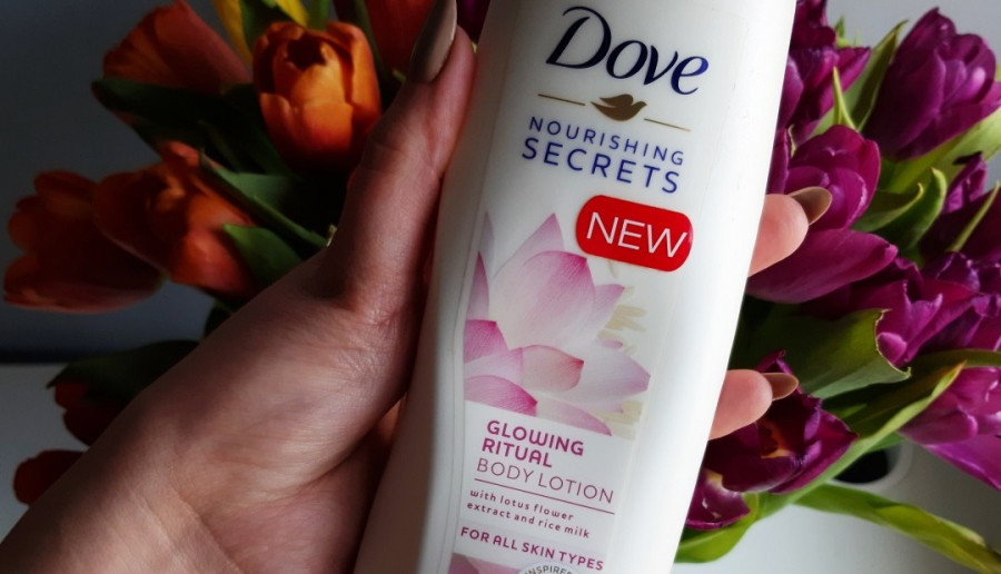 Dove - Nourishing Secrets, Balsam do ciała, Glowing Ritual, Kwiat lotosu. B