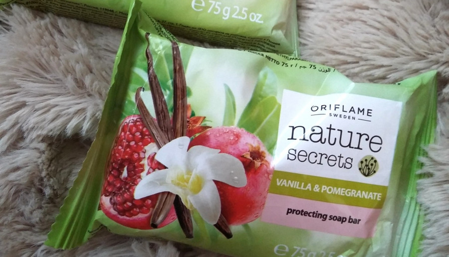 Oriflame - Nature Secrets, Mydło w kostce, Wanilia i granat