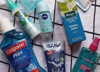 Same niebieskie kosmetyki i akcesoria!