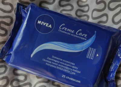 Nivea - Chusteczki oczyszczające, Creme Care.