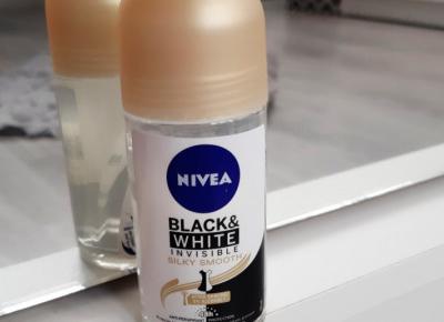 Nivea - Antyperspirant w kulce, Black & White, Invisible, Silky Smooth.