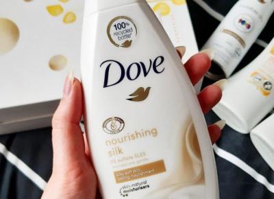 Dove - Żel pod prysznic, nourishing silk.