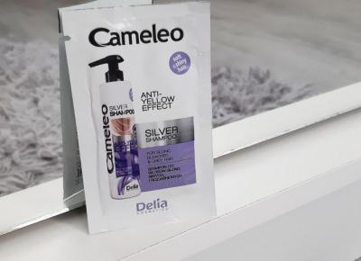 Delia - Cameleo, Szampon do włosow, Silver shampoo, Anti-Yellow Effect, Do włosów blond, siwych i rozjaśnionych.