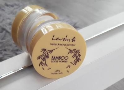 Lovely - Puder do twarzy, Bambusowy, Bamboo Loose Powder.